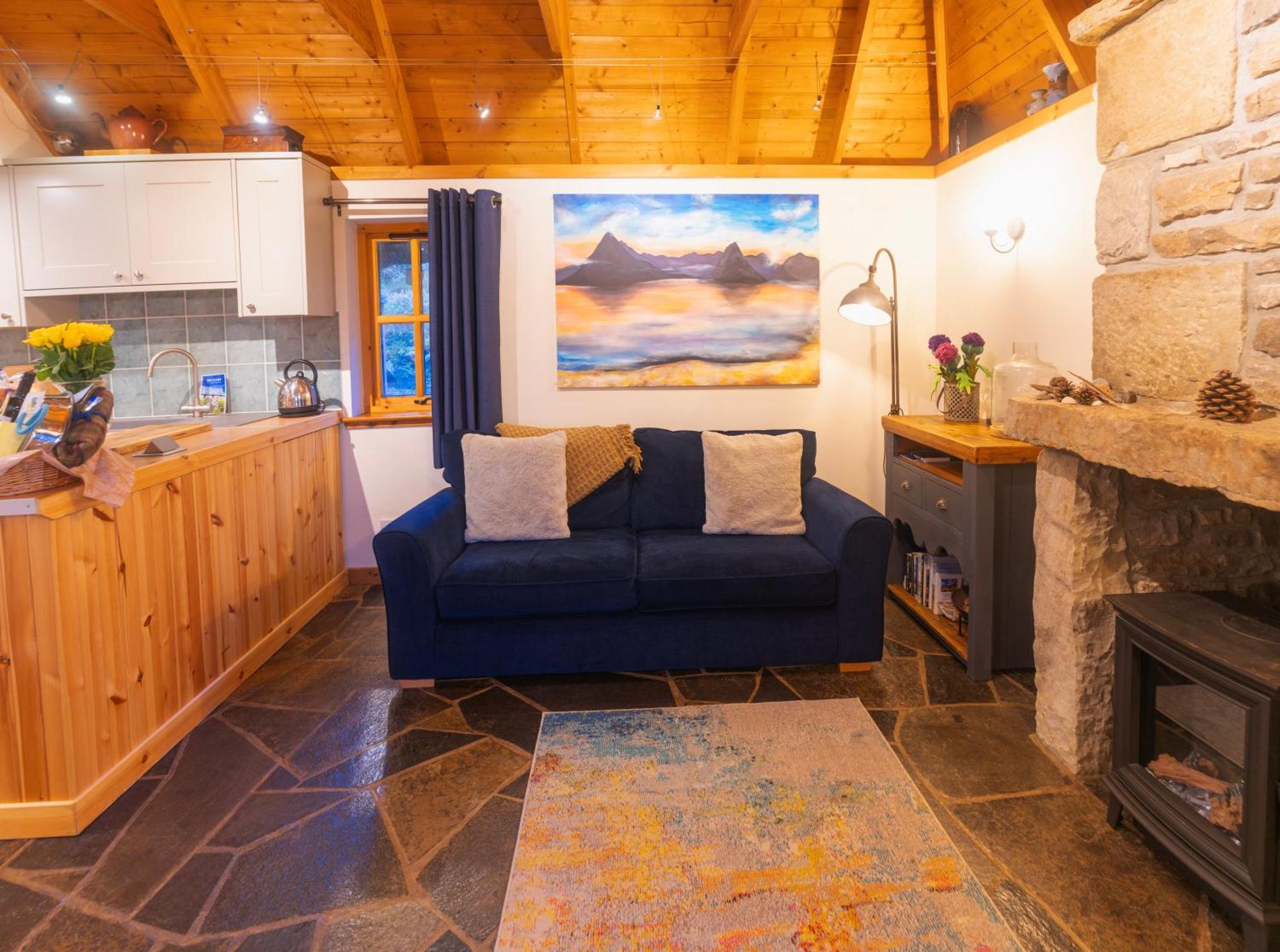 Tigh Lachie, Mary'S Thatched Cottages, Elgol, Isle Of Skye Eksteriør billede